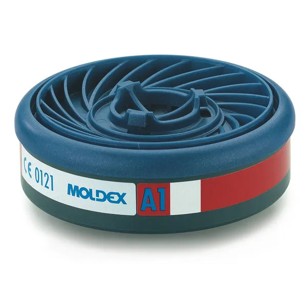 MOLDEX 9100 A1 Filter System (Box of 10) — Grey/Blue